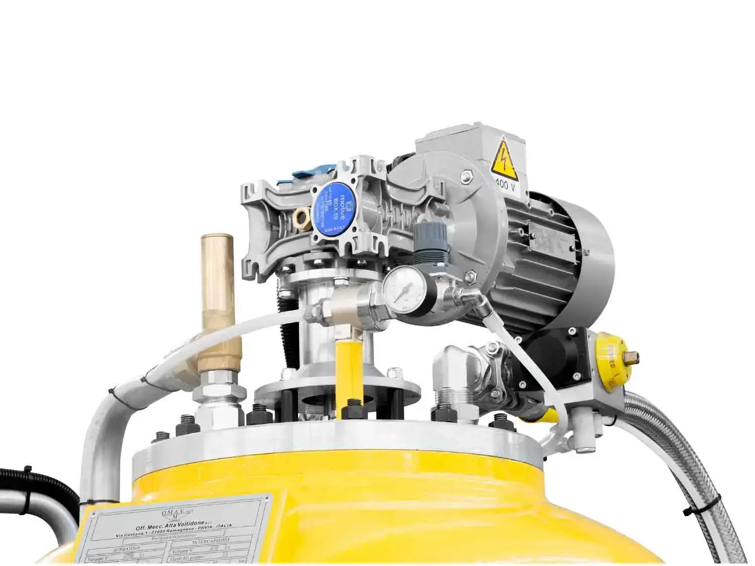 Mixer serbatoi degli impianti poliuretanici Europoliuretani