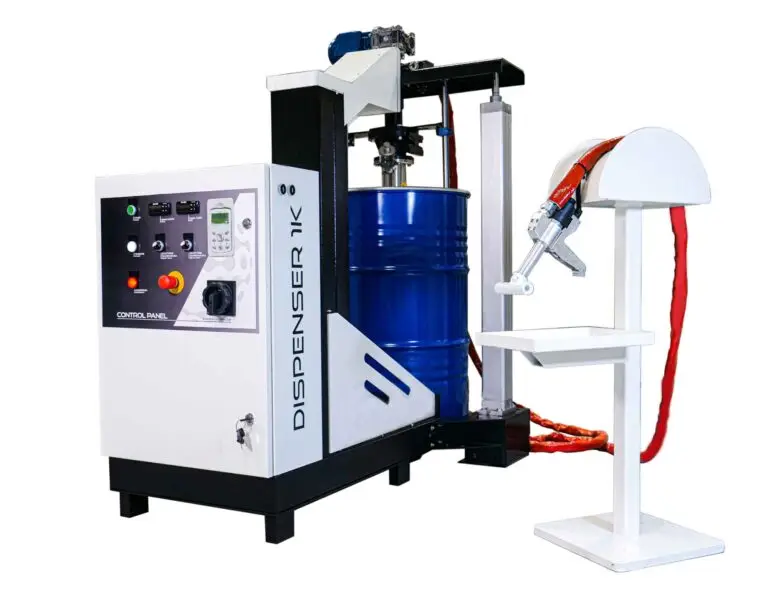 Dispenser per colla poliuretanica Europoliuretani