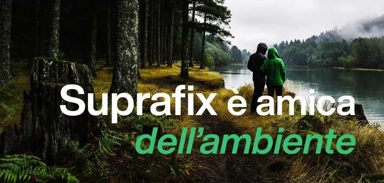 Suprafix è amica dell'ambiente. Colla bio based Europoliuretani