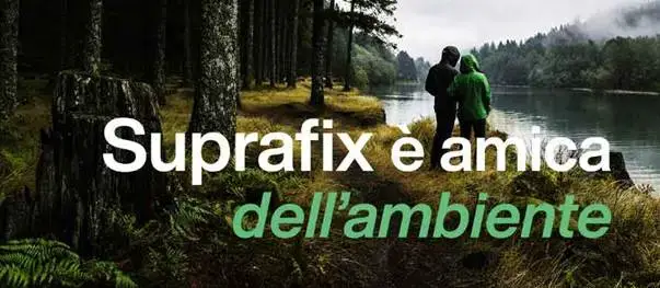 Suprafix è amica dell'ambiente. Europoliuretani